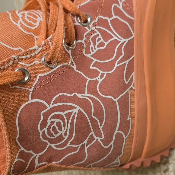 Converse Natasha Pink Floral High-Top Sneakers - Picture 15 of 15